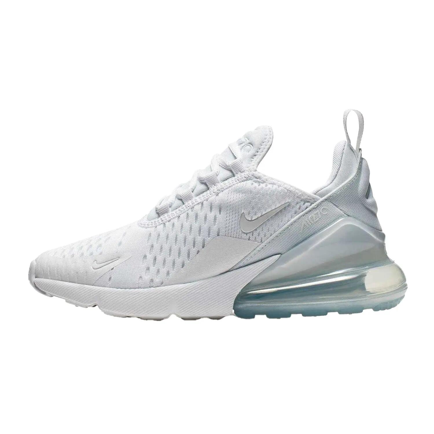 Scarpe Sportive SwooshBambini Nike Air Max 270 React Bianco 3/4