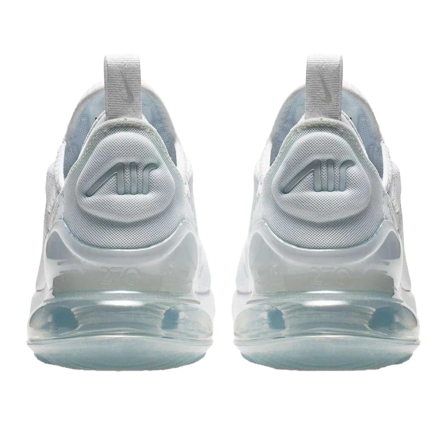 Scarpe Sportive SwooshBambini Nike Air Max 270 React Bianco 2/4
