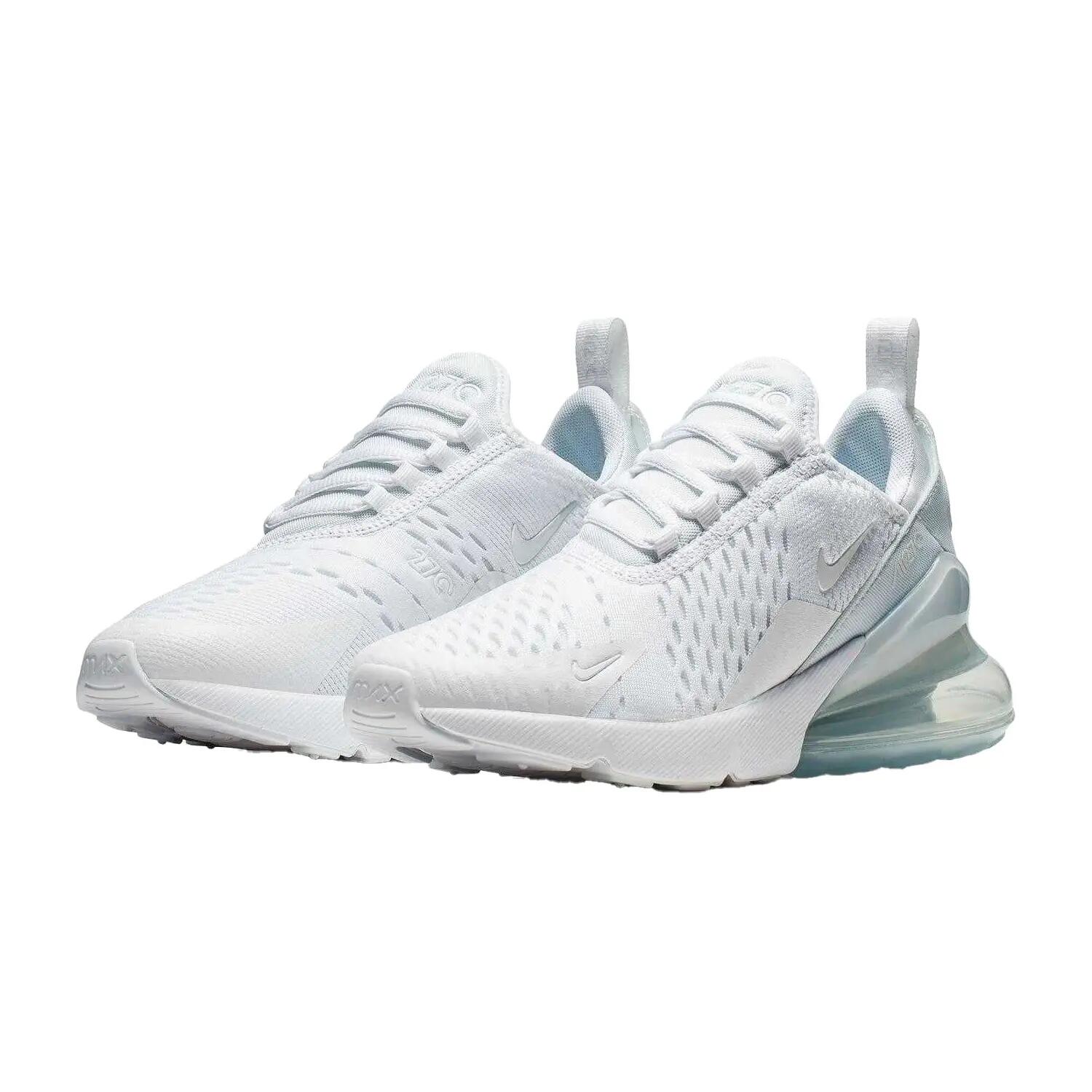 Scarpe Sportive SwooshBambini Nike Air Max 270 React Bianco 4/4