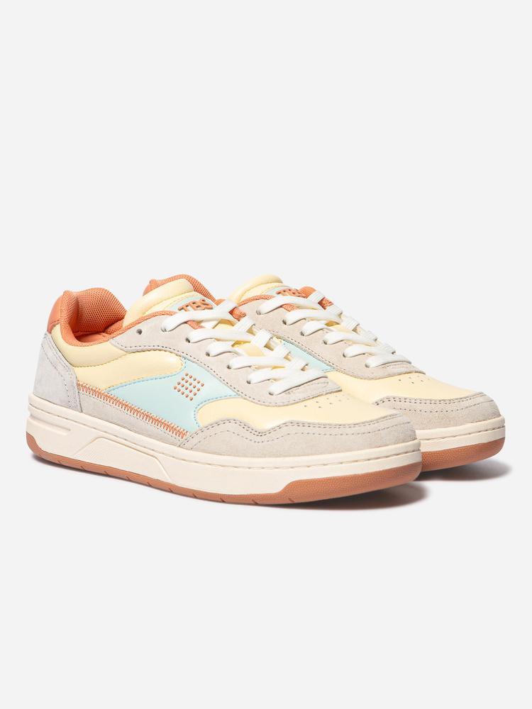 Baskets Femme ALMERIA Vanille / Ciel 4/5