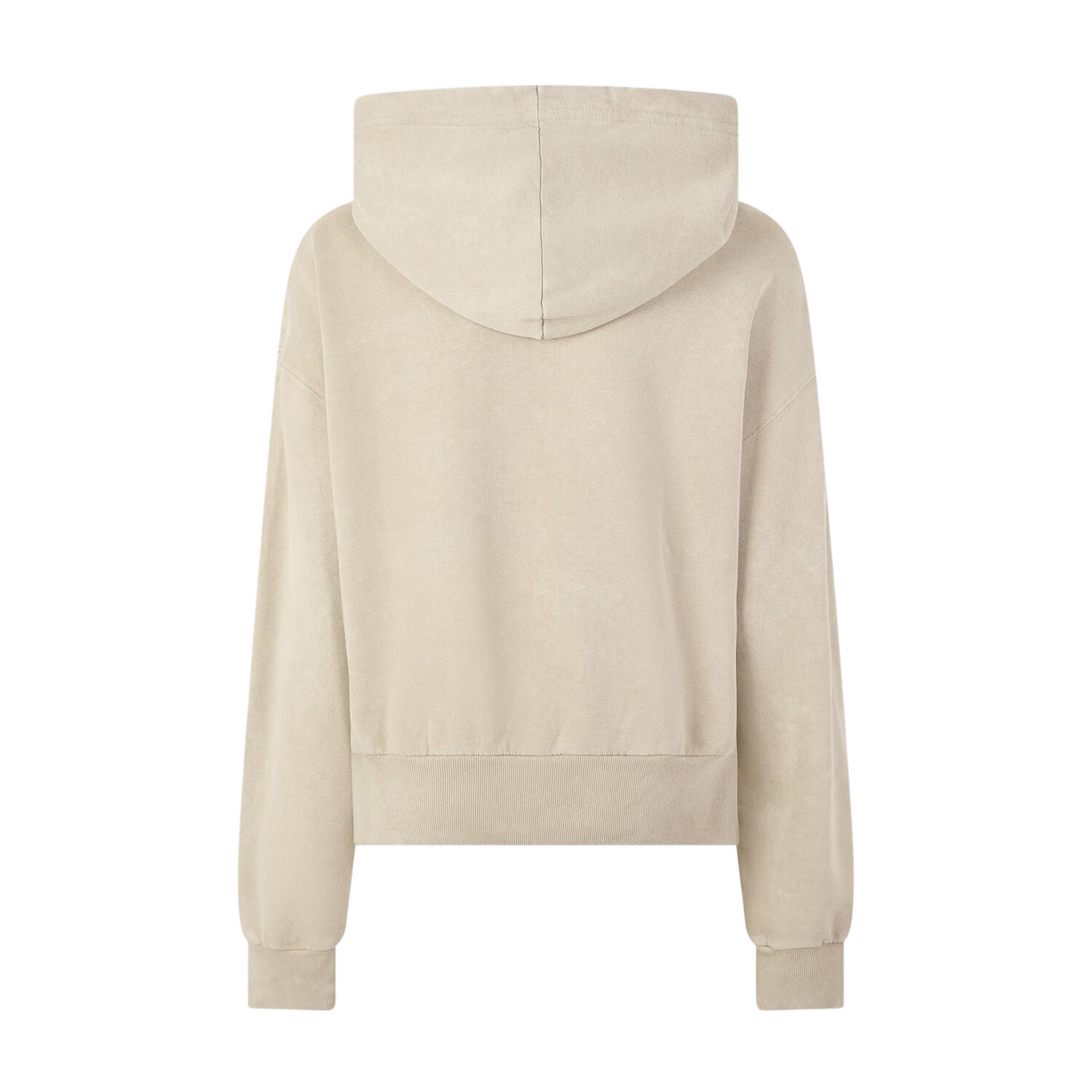 Felpa Con Cappuccio Oversize Donna Lacoste Beige 2/2