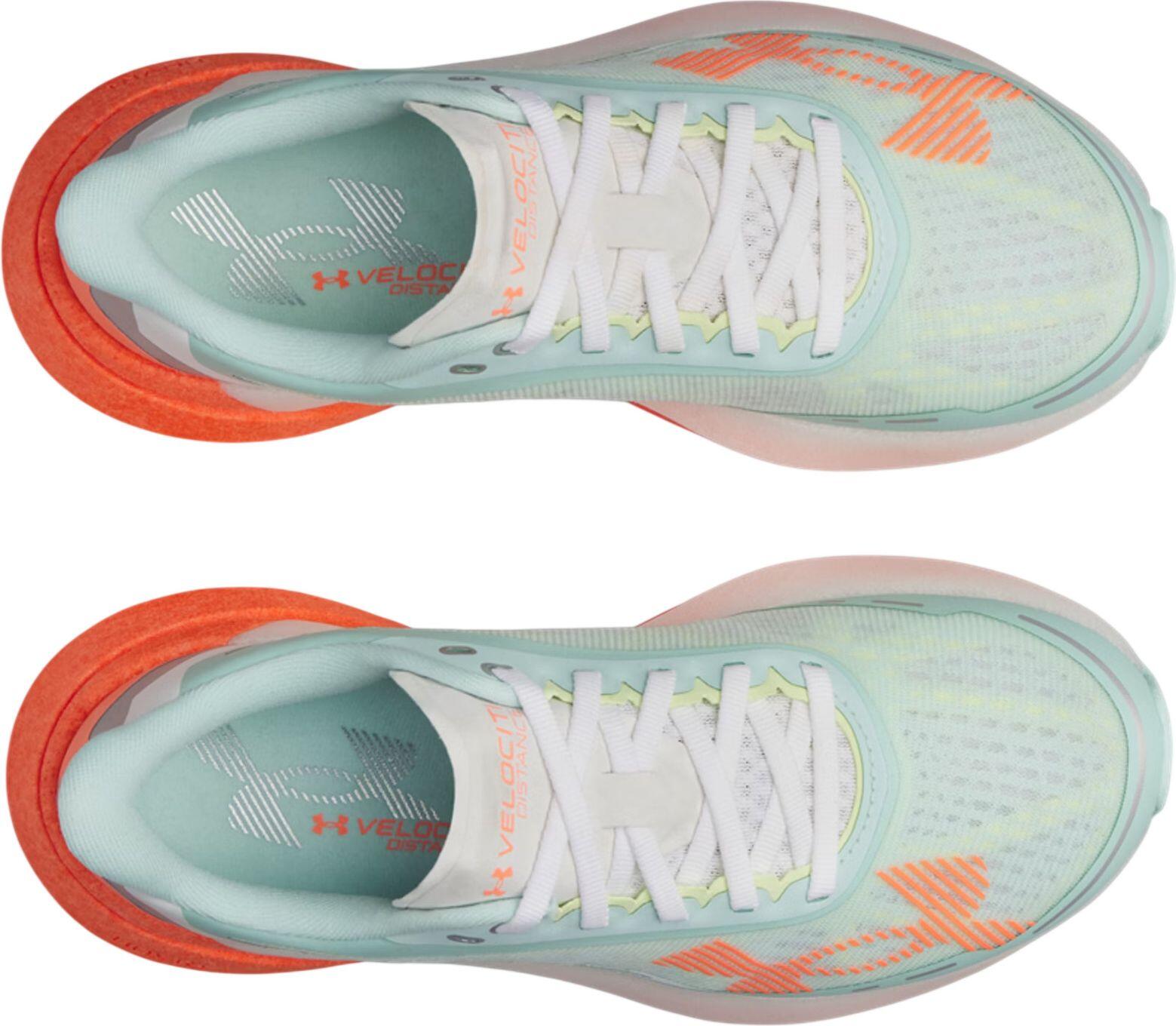Zapatillas de running Under Armour Velociti Distance azul/naranja para mujer 3/7