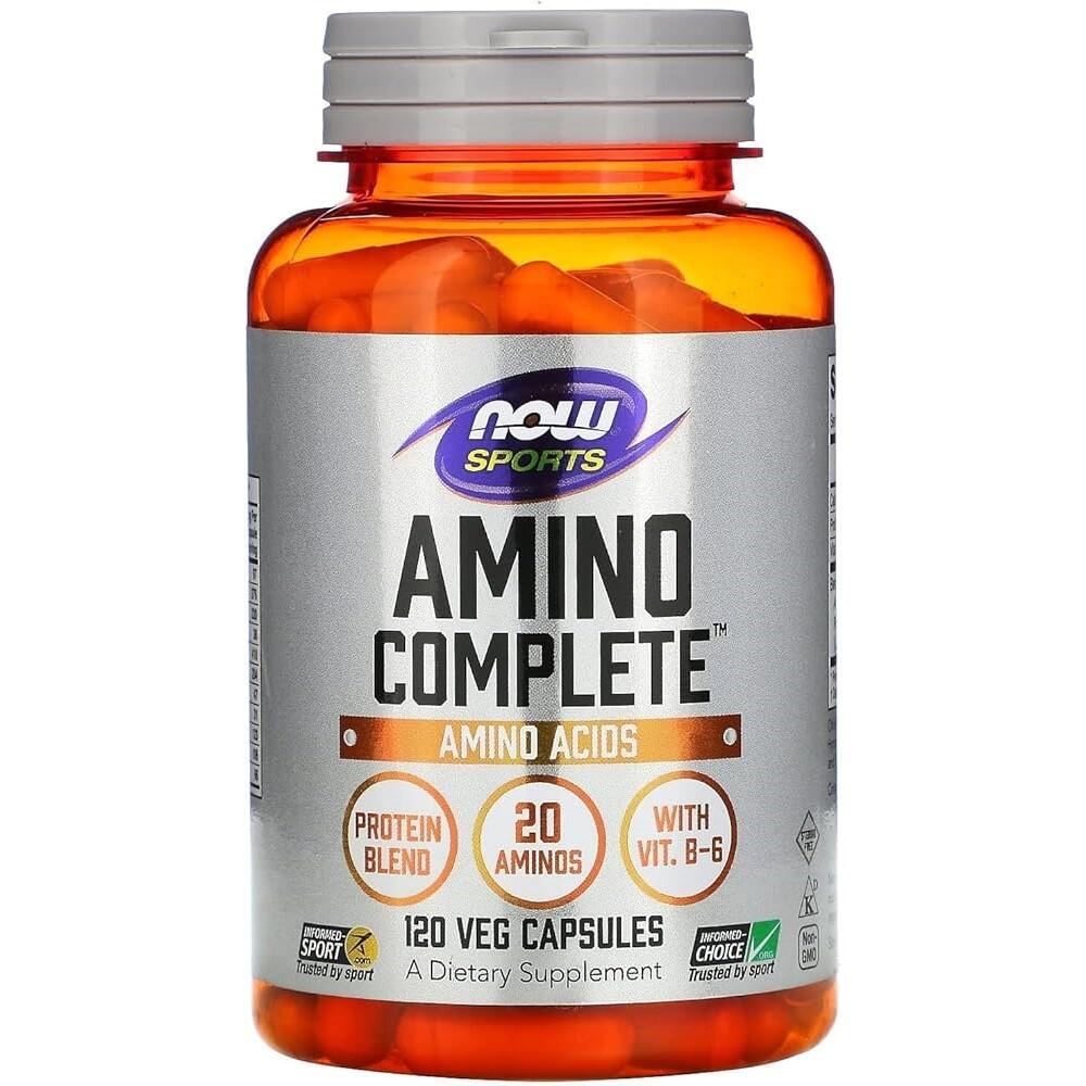 NOW Foods Amino Complete 120 Vege Caps