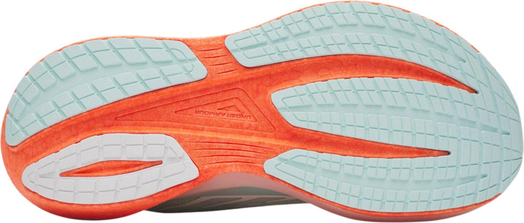 Zapatillas de running Under Armour Velociti Distance azul/naranja para mujer 4/7