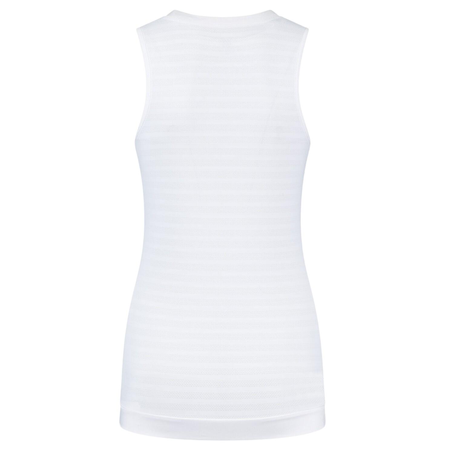 Débardeur Motif/style Sans Coutures Femme (Blanc) 2/2