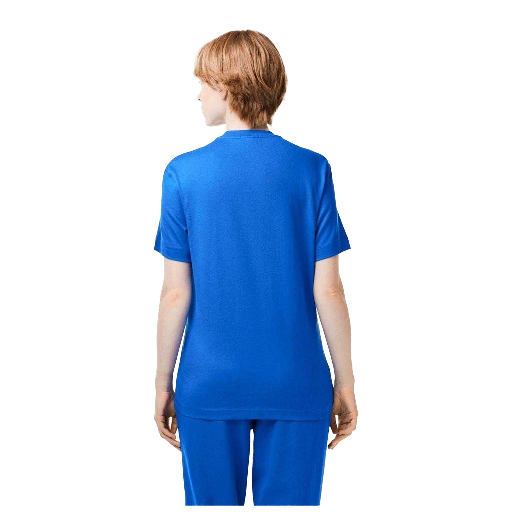 Unisex Adult Club Printed Heavy Cotton TShirt (Blue) 3/3