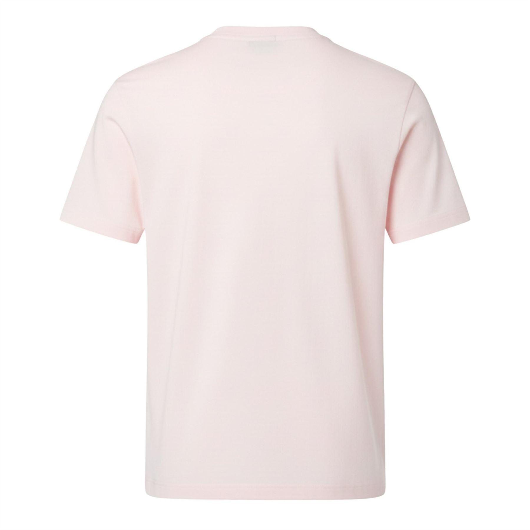 TShirt für Damen Unisex, Baumwolljersey Herren Pink 2/2