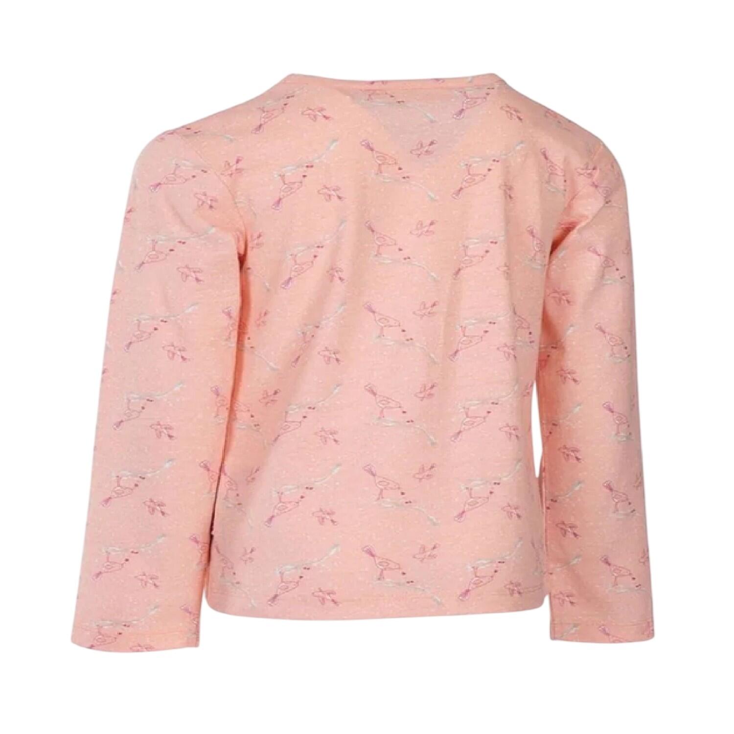Oberteil für Mädchen, Langärmlig Kinder Pink 2/3