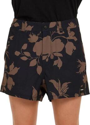 Dharco dames pit louis bruin/zwart korte broek
