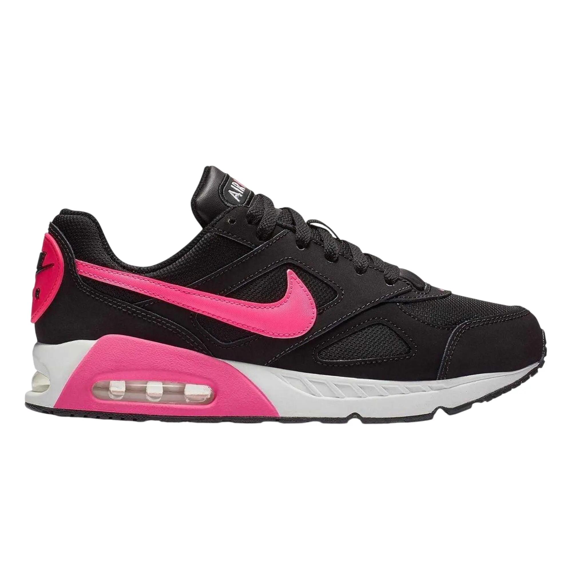 "Air Max Ivo" Sneaker für Mädchen, Leder Kinder Schwarz/Pink 4/5