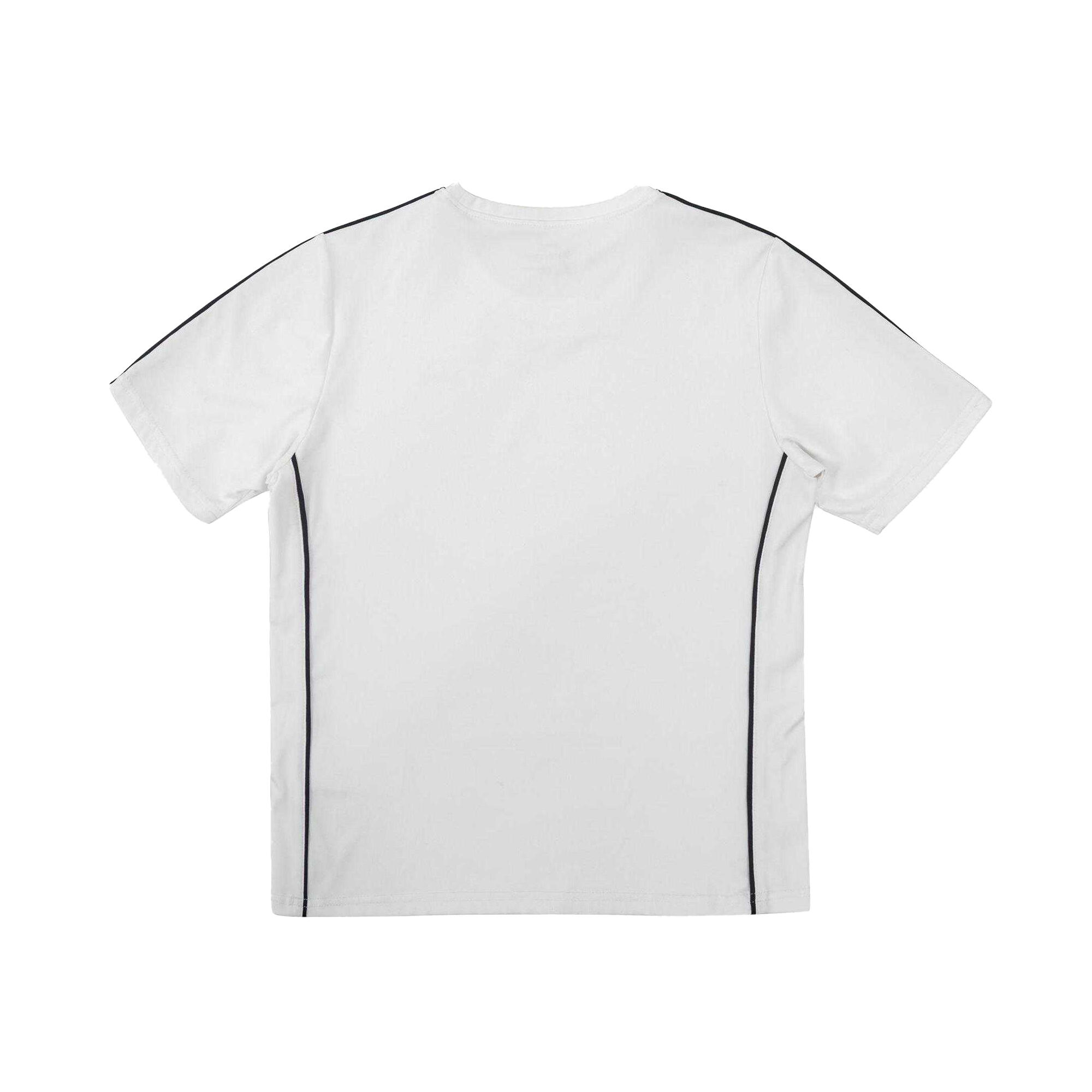 Maglietta Tennis Leggera Ragazzi Slazenger Bianco 2/3