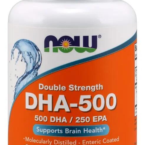 NOW Foods DHA-500, 500 DHA / 250 EPA