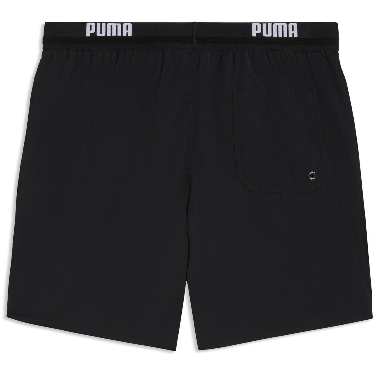 Bermudas Puma Swim Men Crinkle Mid Shorts 1p, Negro, Hombre 2/2