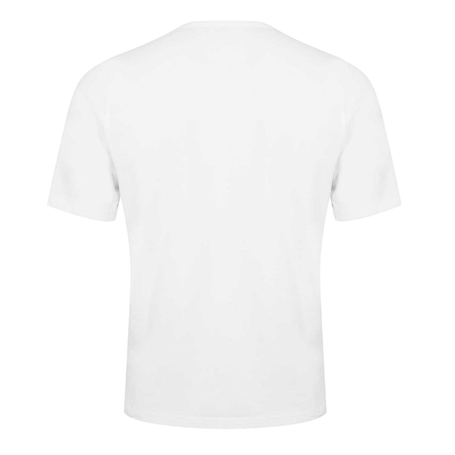 Tshirt Motif/style Uni Homme (Blanc) 2/2