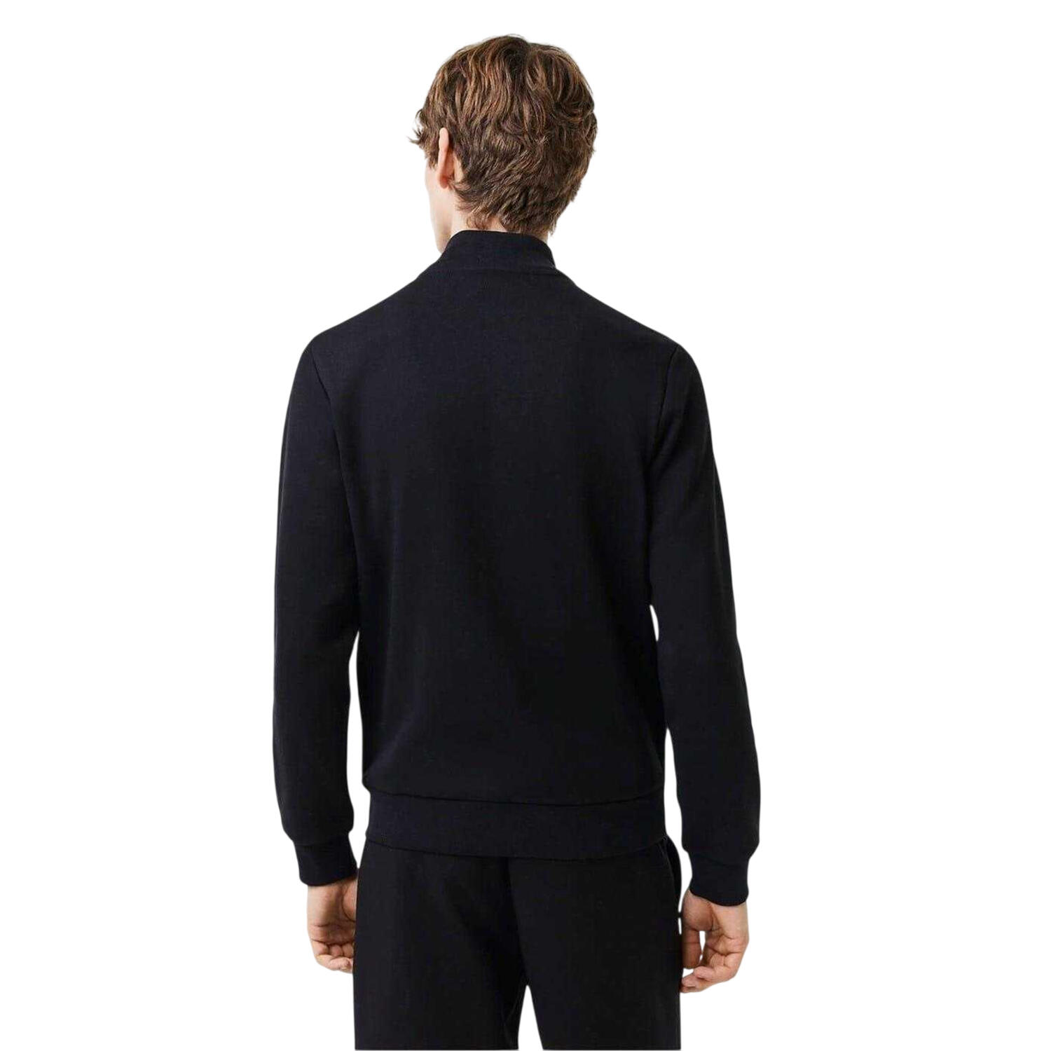 Sweatshirt für , Durchgehender Reißverschluss Herren Schwarz 3/3