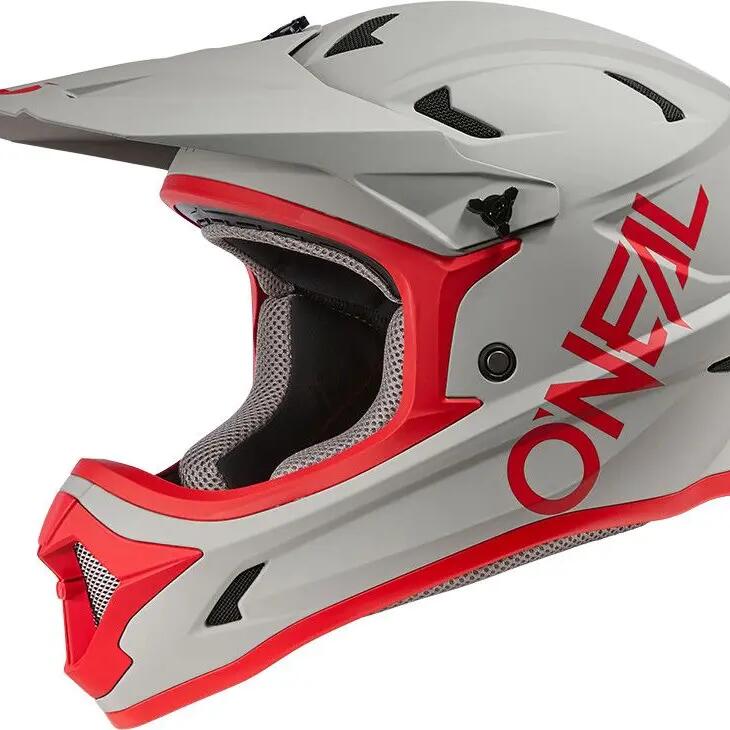O'Neal Sonus Solid full-face helmet Grey / Red