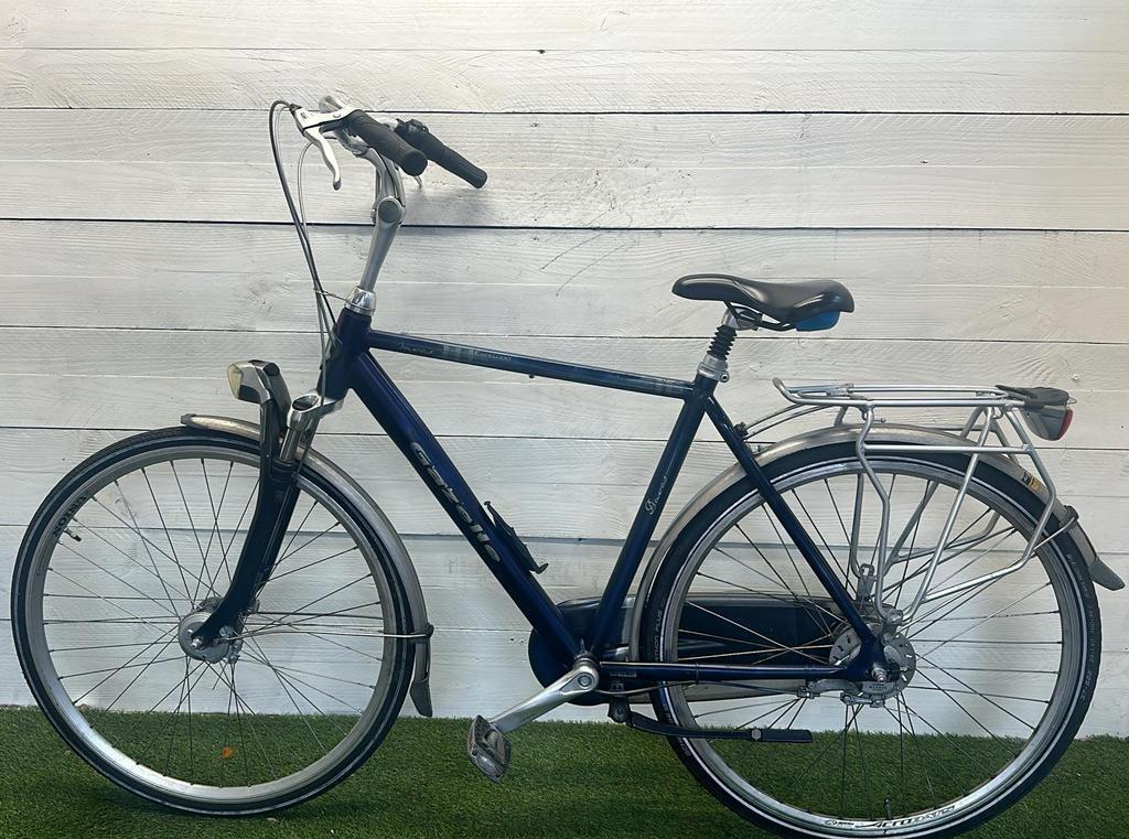 Gazelle stadsfiets bike, blauw 3/3