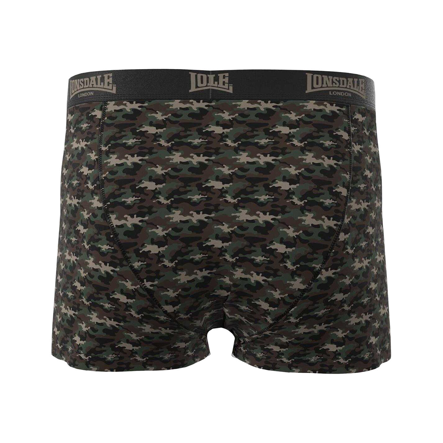 Boxershorts für (2erPack) Herren Tarngrün/Khakigrün 2/4