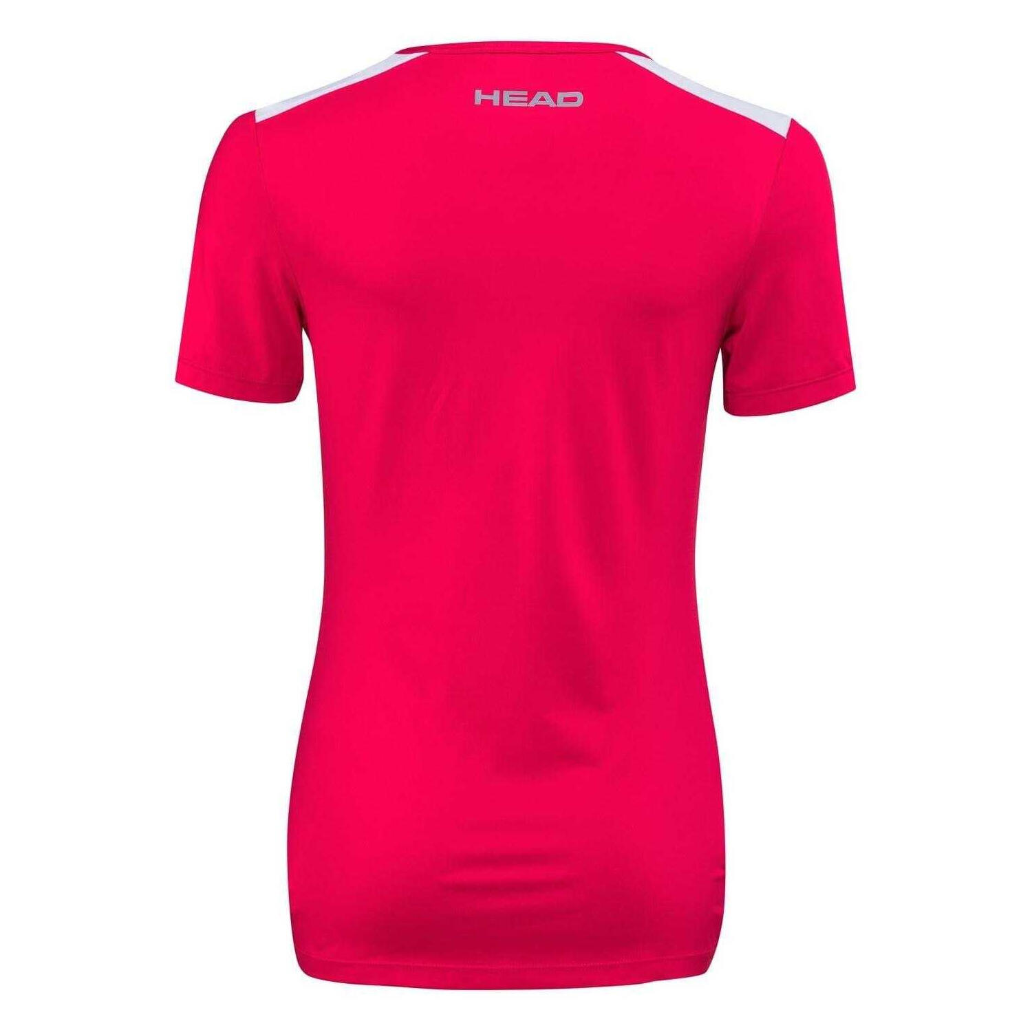 Maglietta Donna Head Club 22 Tech Rosa 2/2