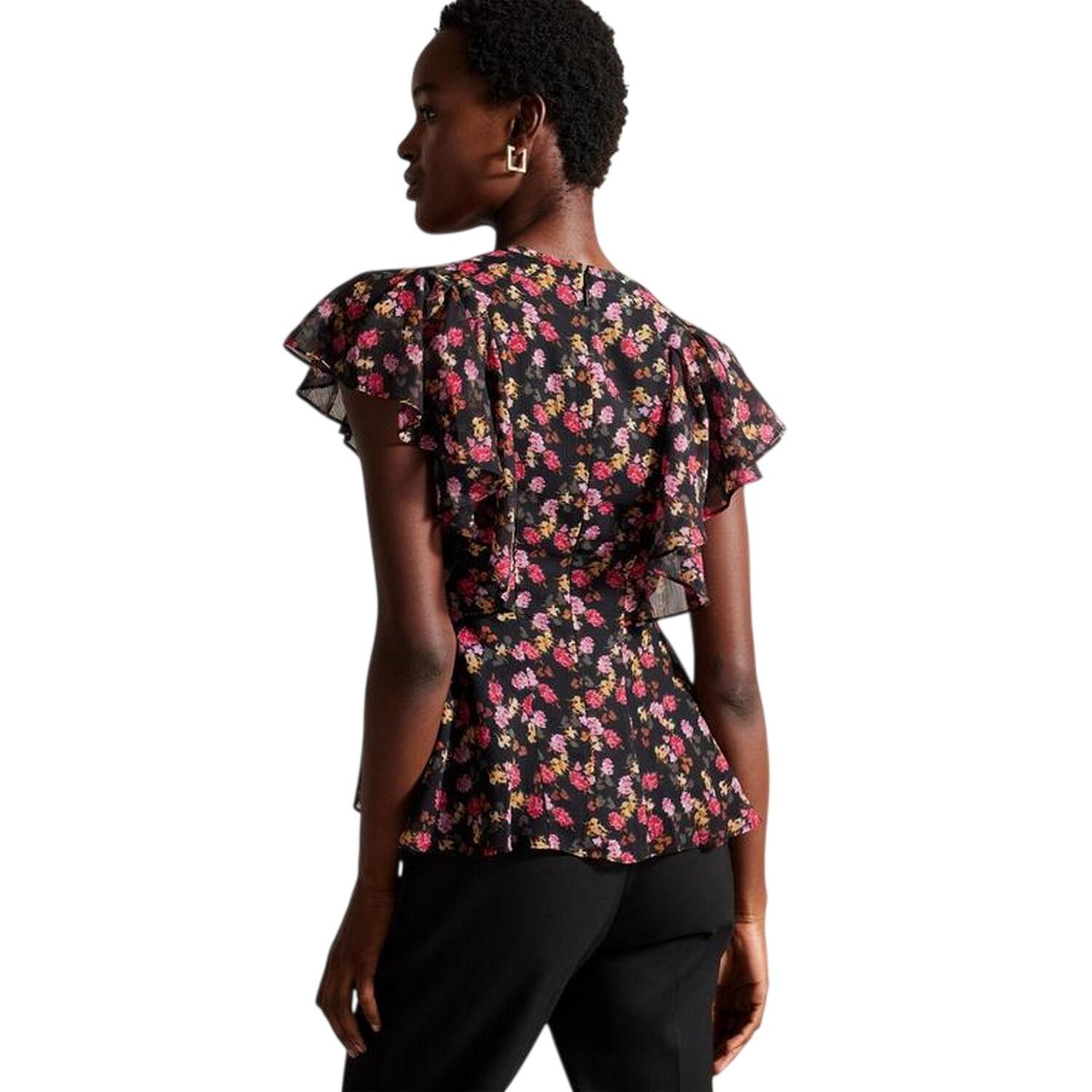 "Riivia" Bluse für Damen Schwarz 3/3