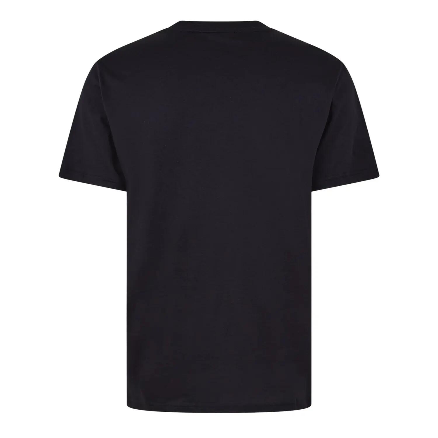 Tshirt Motif/style Logo Homme (Noir) 2/2