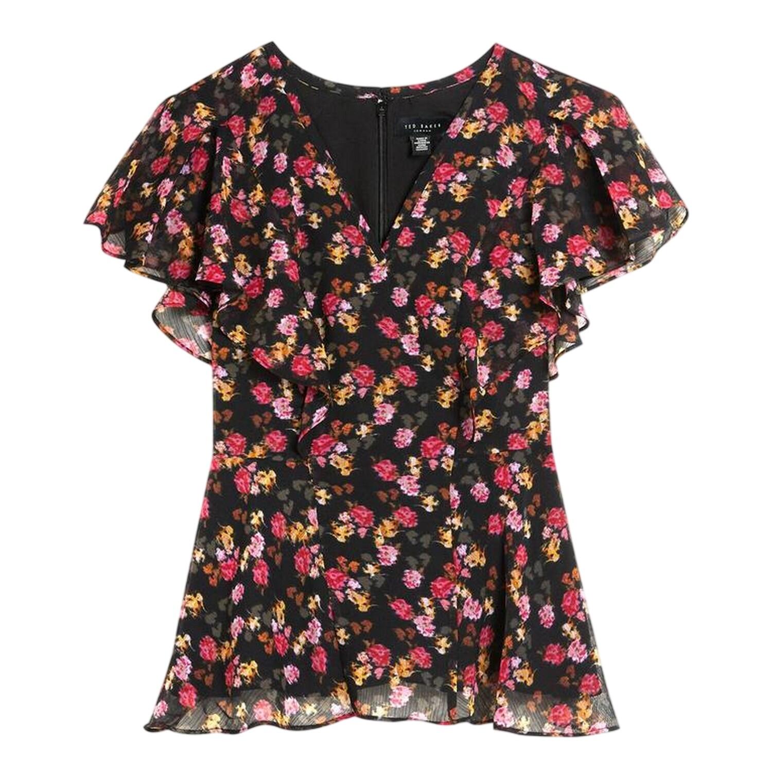 "Riivia" Bluse für Damen Schwarz 2/3