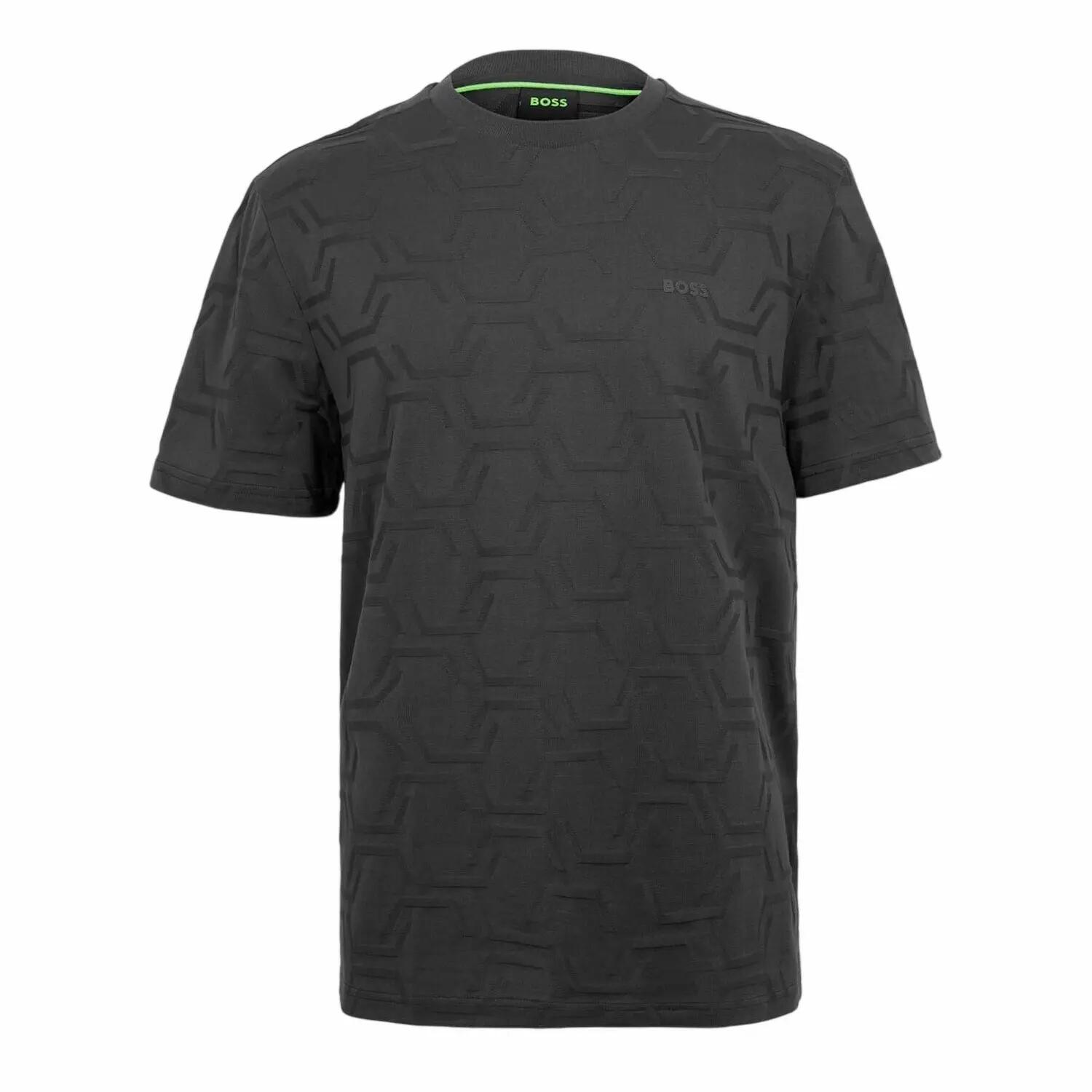 "HexaQuilt" TShirt für , Regulär Herren Dunkelblau 1/2
