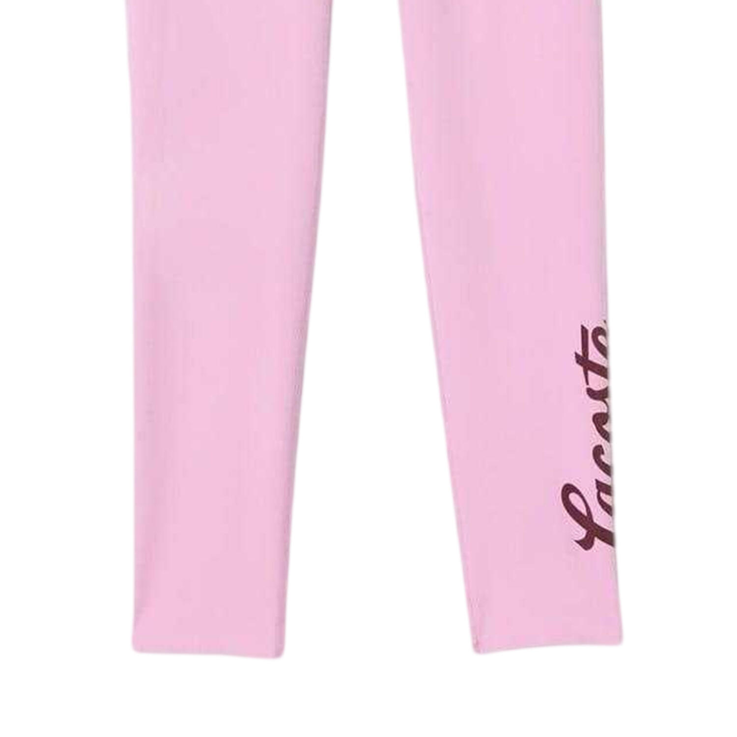 Pantacollant Aderente Donna Lacoste Rosa 2/3