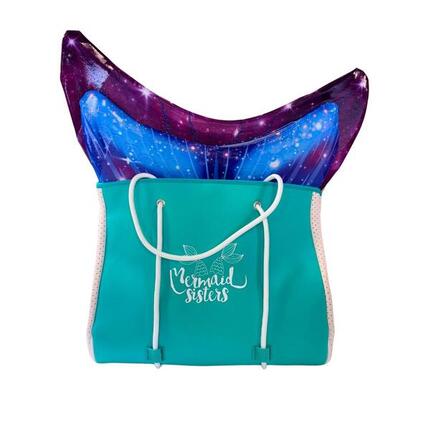 Sac de sport - Sac à dos en néoprène imperméable en forme de queue de sirène