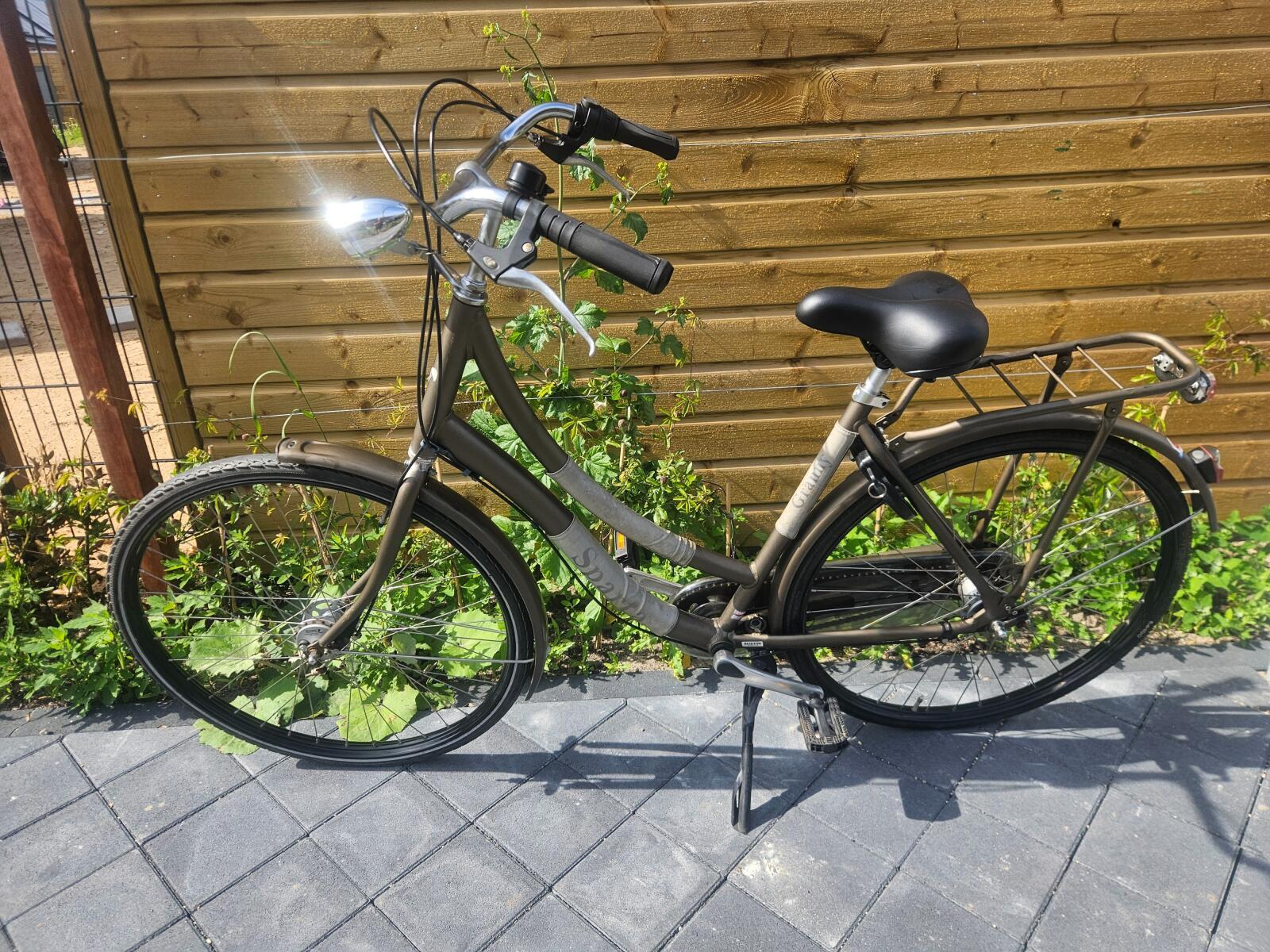 Sparta stadsfiets bike, bruin 5/5