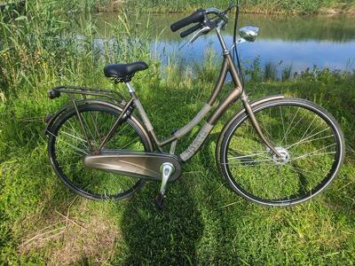 Sparta stadsfiets bike, bruin