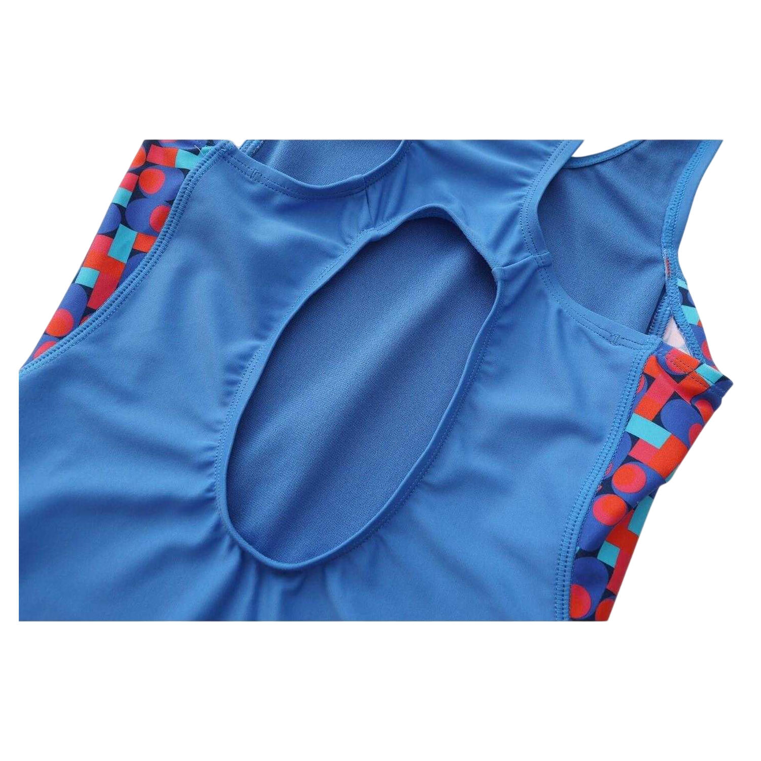 Maillot De Bain 1 Pièce Fille (Bleu) 3/3