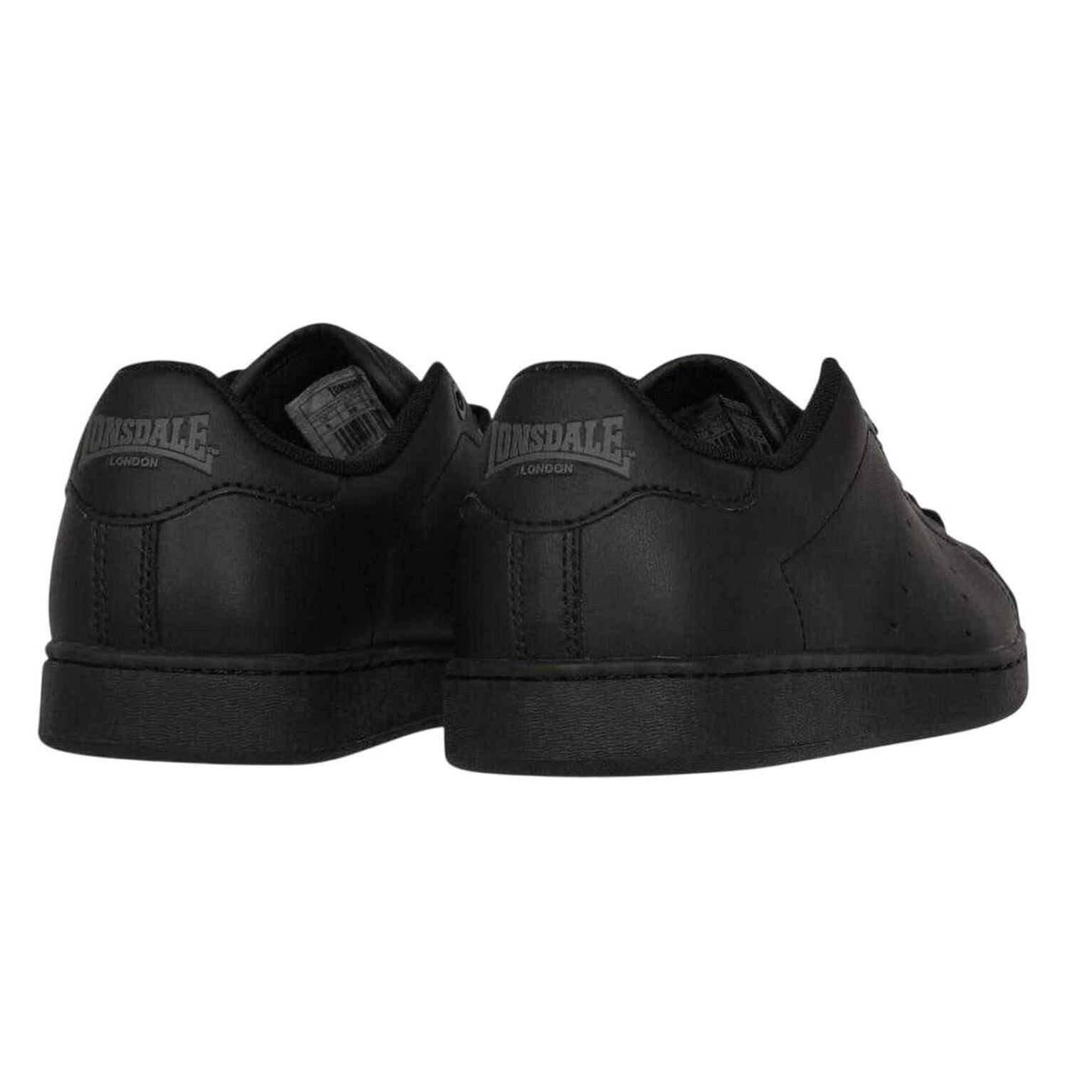 "Leyton" Sneaker für , Leder Kinder Schwarz 2/4