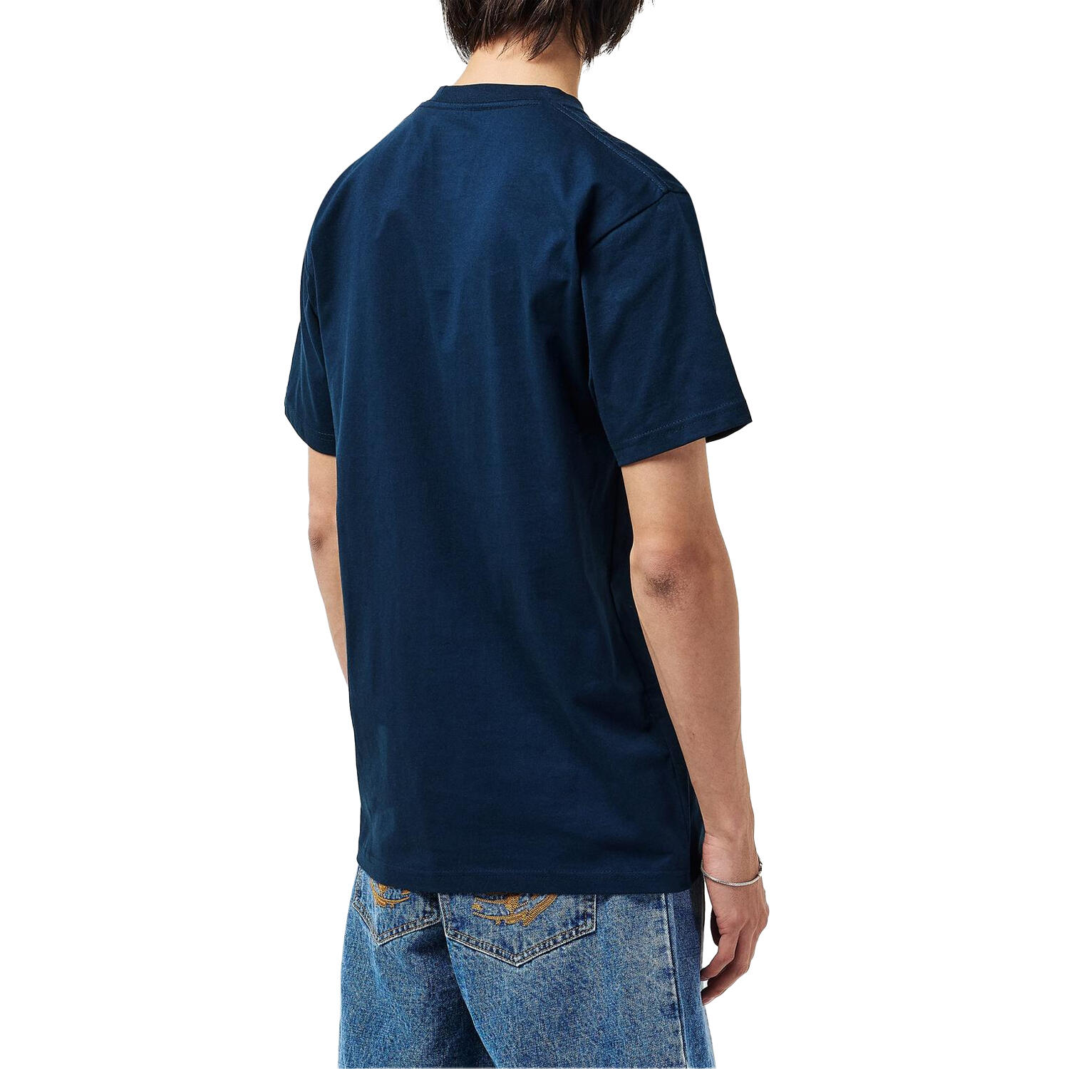 Tshirt Motif/style Classique Homme (Bleu Marine) 4/4