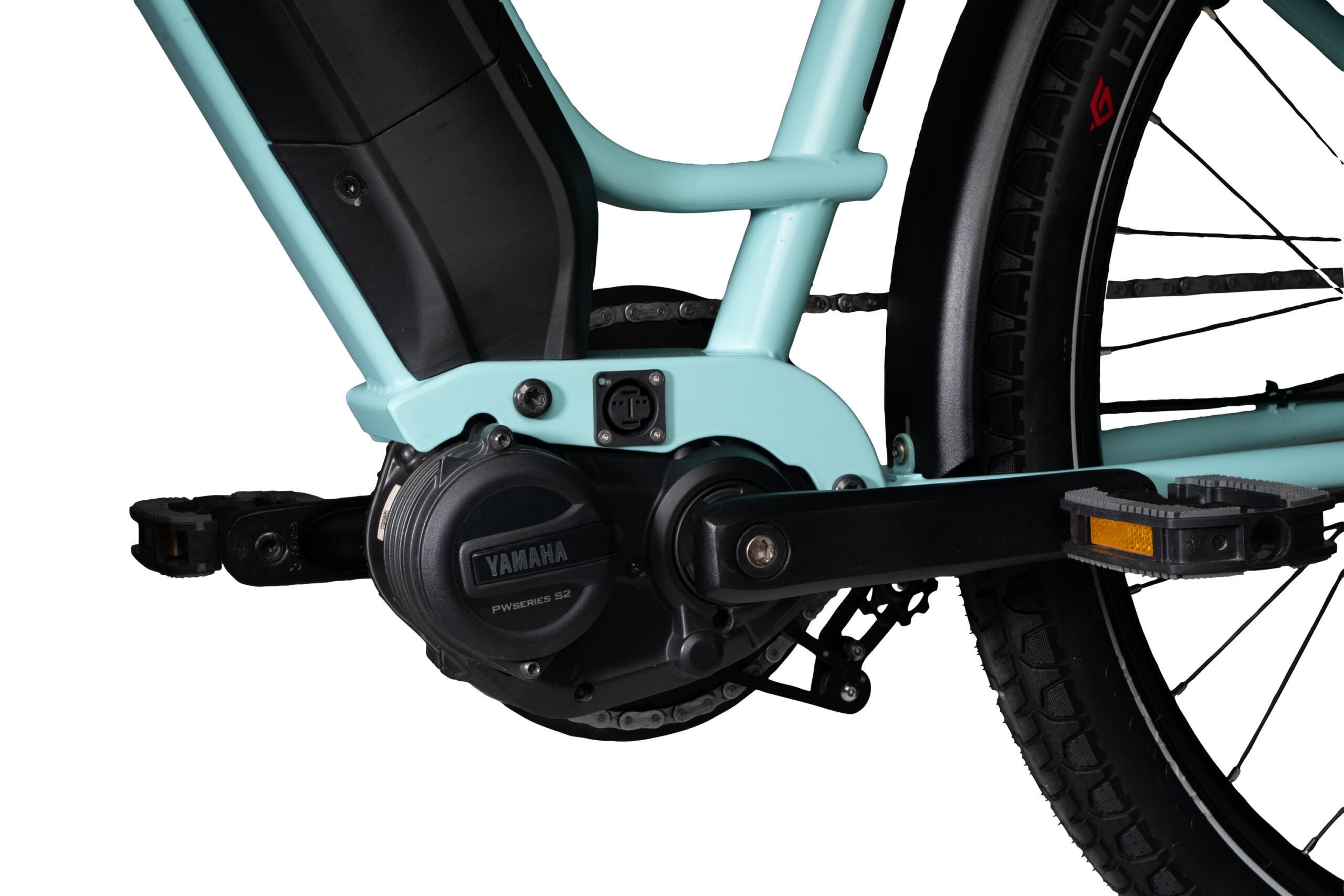 Vélo électrique français Colibri 250W 75Nm moyeu Enviolo Taille unique Turquoise 3/4