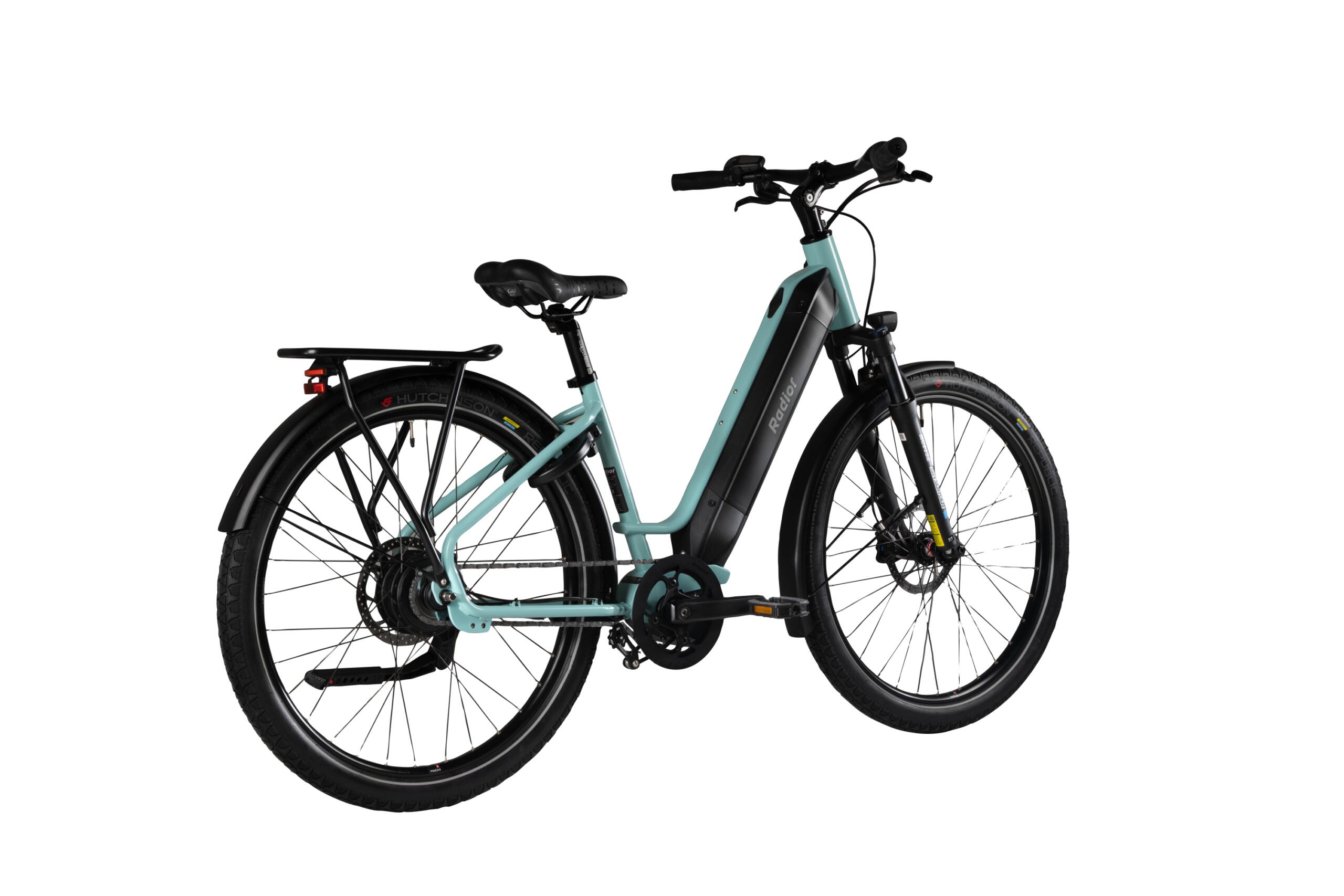 Vélo électrique français Colibri 250W 75Nm moyeu Enviolo Taille unique Turquoise 2/4