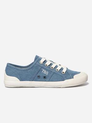 Scarpe in Tela Donna TBS Opiace Beige/Bianco