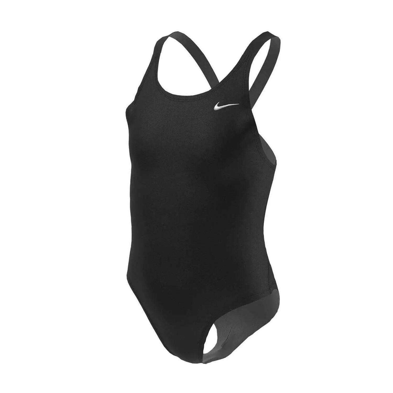 Girls Hydrastrong One Piece Swimsuit (Black) 3/3