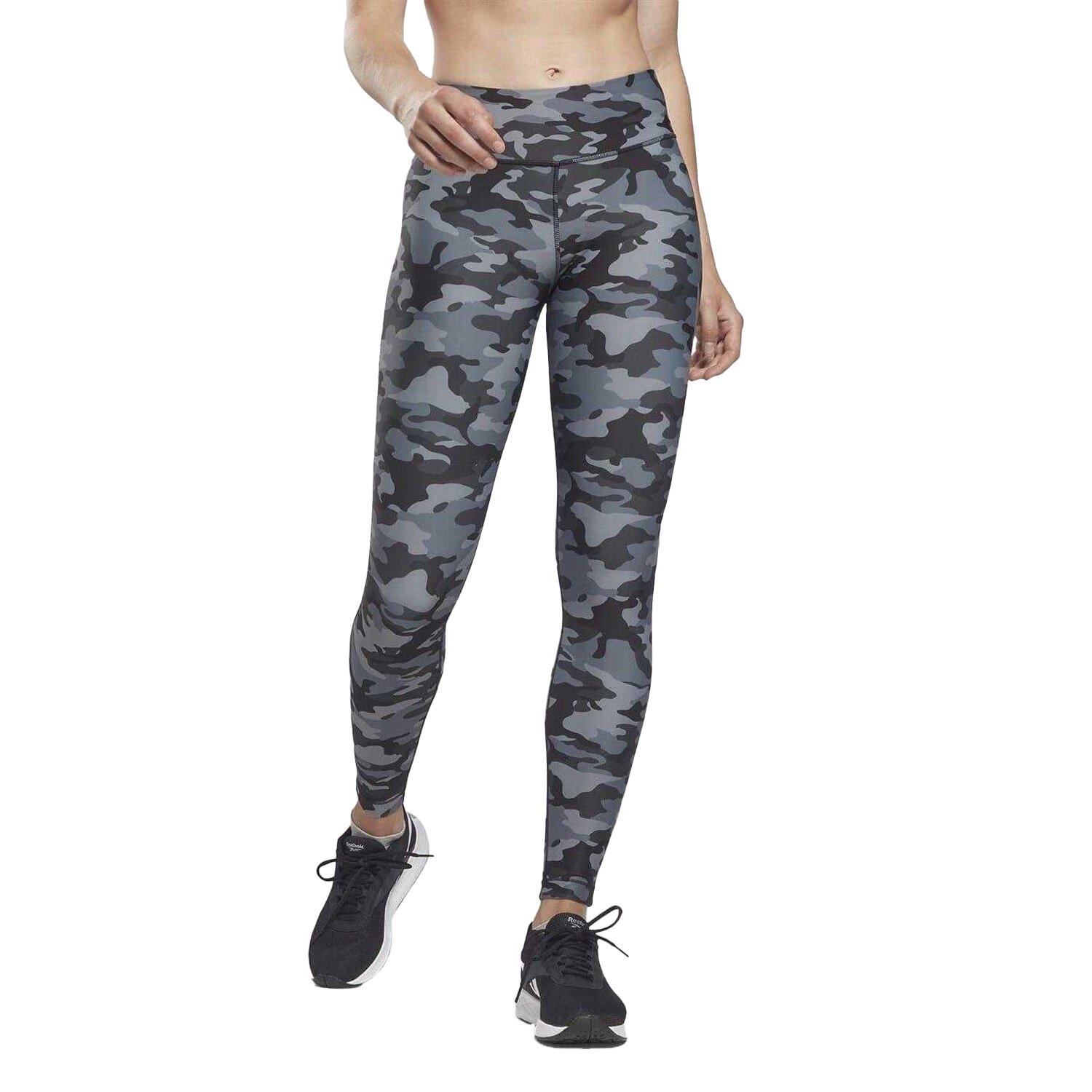 Legging Motif/style Camouflage Femme (Noir) 3/4