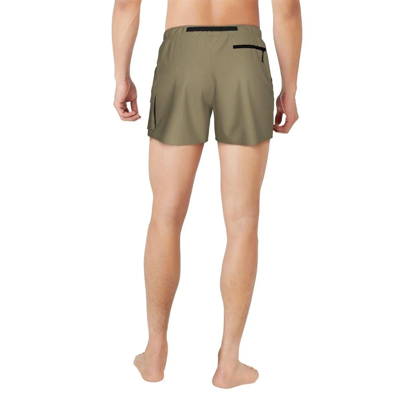 Mens Voyage Swim Shorts (Parachute Beige) 3/4