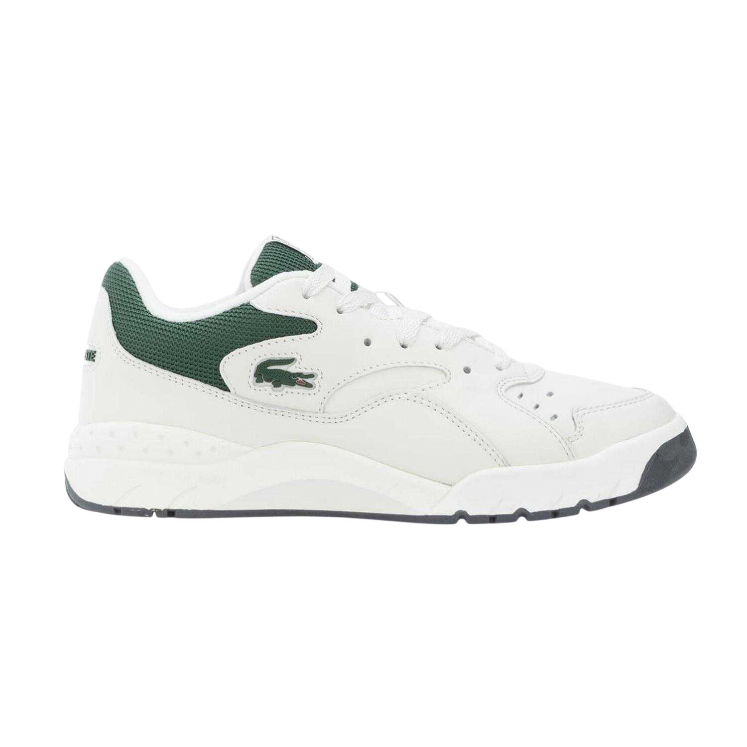 "96" Sneaker für , Leder, Flach Herren Naturweiß 3/4