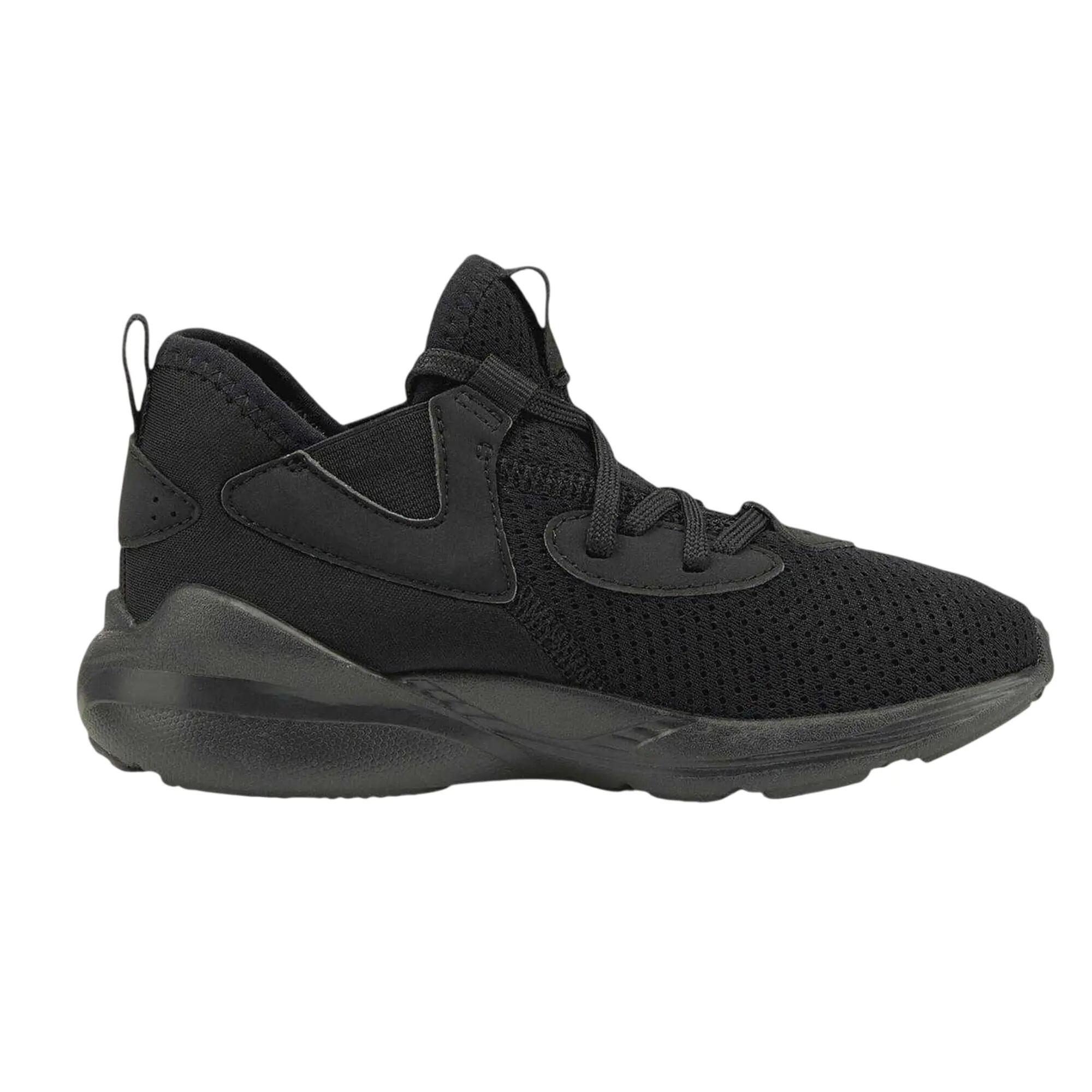 Sneaker für , Flach Jungen Schwarz 3/4