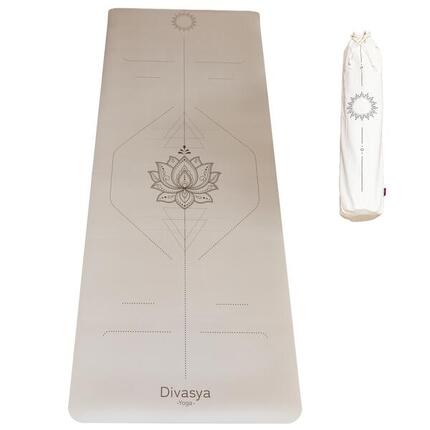Yogamatte rutschfest | Naturkautschuk & japanisches Eco-PU | 8 Farben & Designs