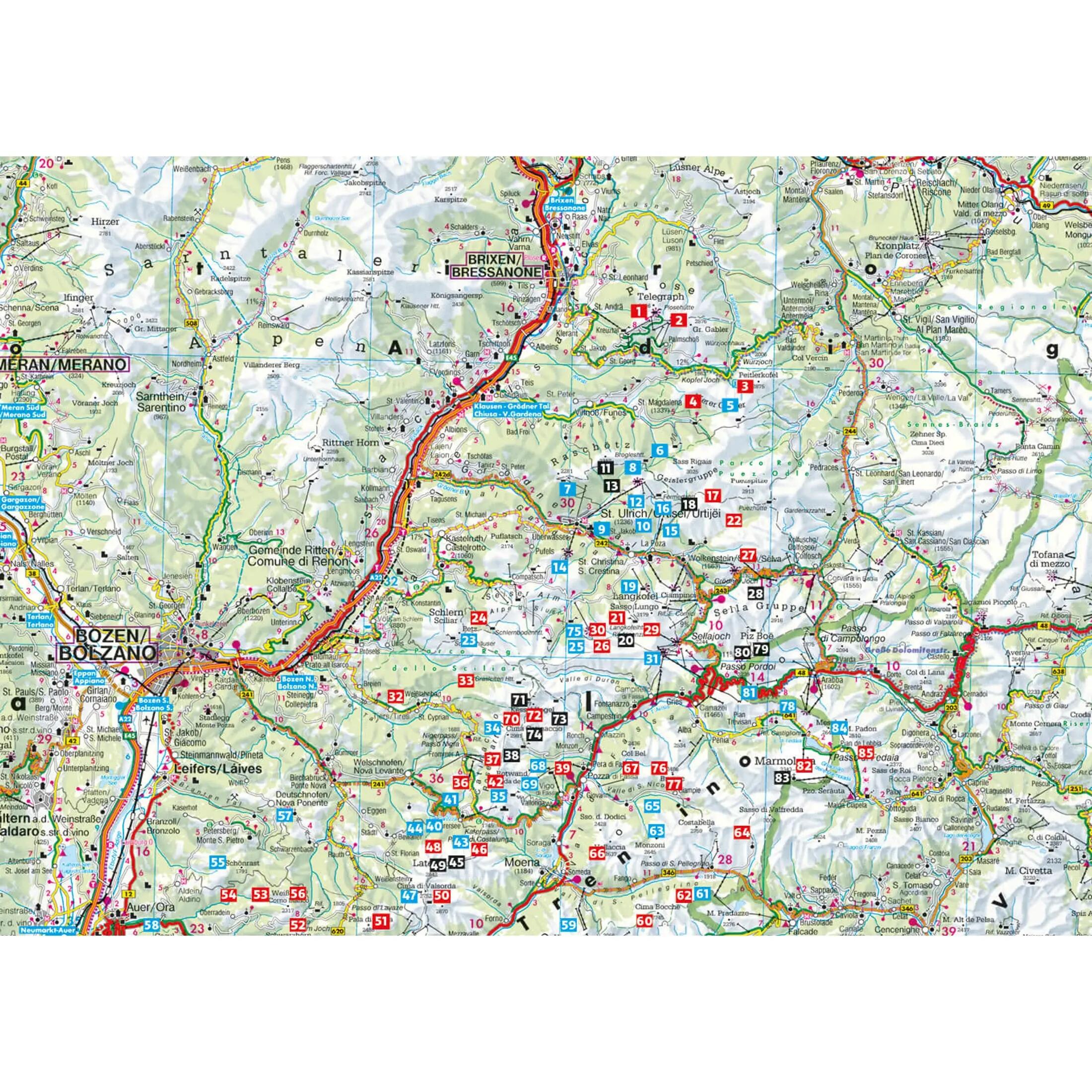 Nyugati-Dolomitok Rother túrakalauz 2/3