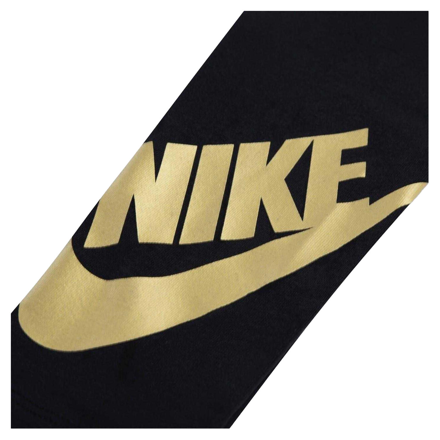 Girls Club Leggings (Black/Gold) 4/4