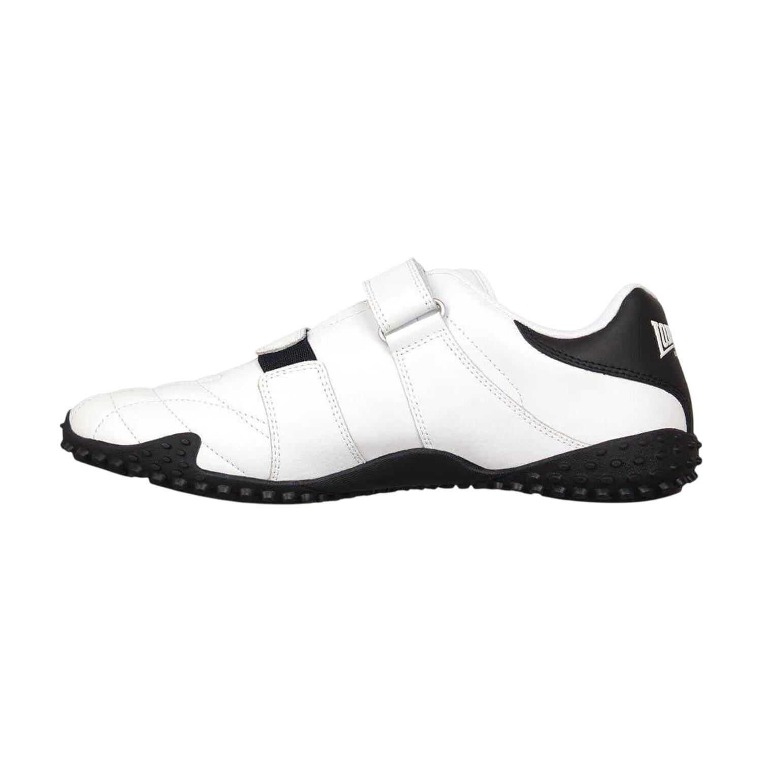 "Fulham" Sneaker für , Leder, Flach Kinder Weiß/Marine 3/4