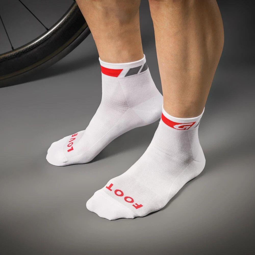 Calcetines GripGrab Classic Low Cut (paquete de 3) Blanco 2/4
