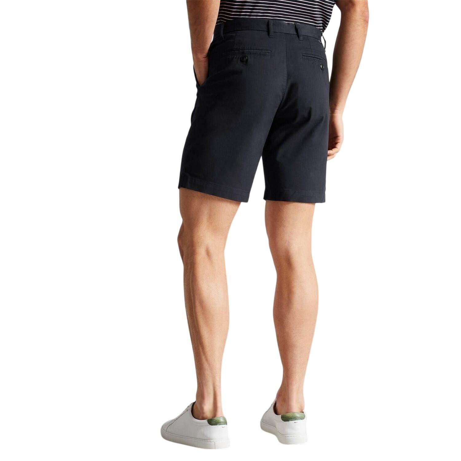 Chino Kurze Hose für Herren Dunkelblau 3/3