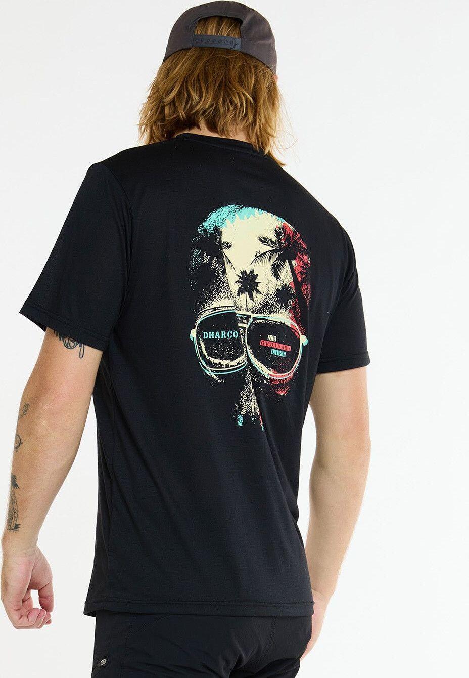 Maillot manches courtes Dharco Tech Tee Eddie Noir Homme 3/6