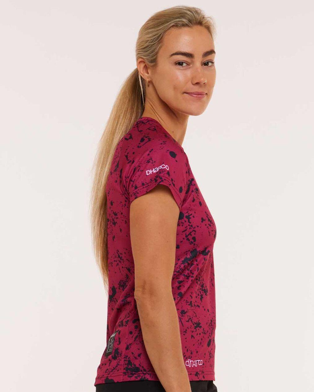 Dharco Women's Short Sleeve Jersey Red 3/6